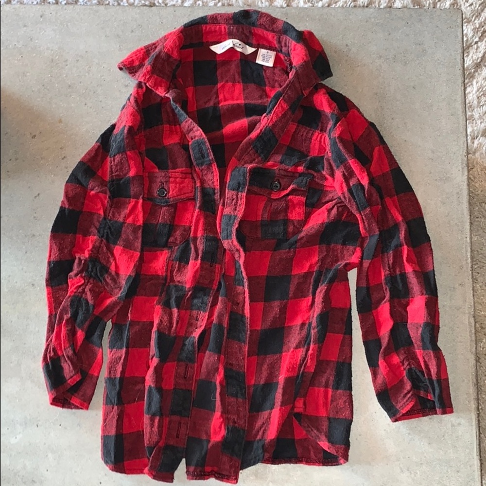 Red and Black flannel
